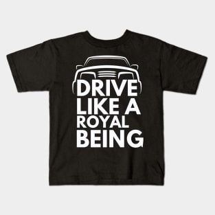 Royal drive car Kids T-Shirt